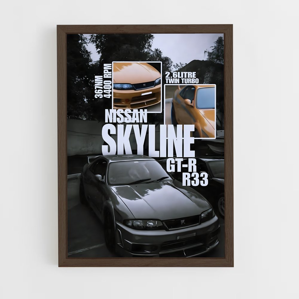 Poster GT-R Legend – affiche Nissan (vue 5)